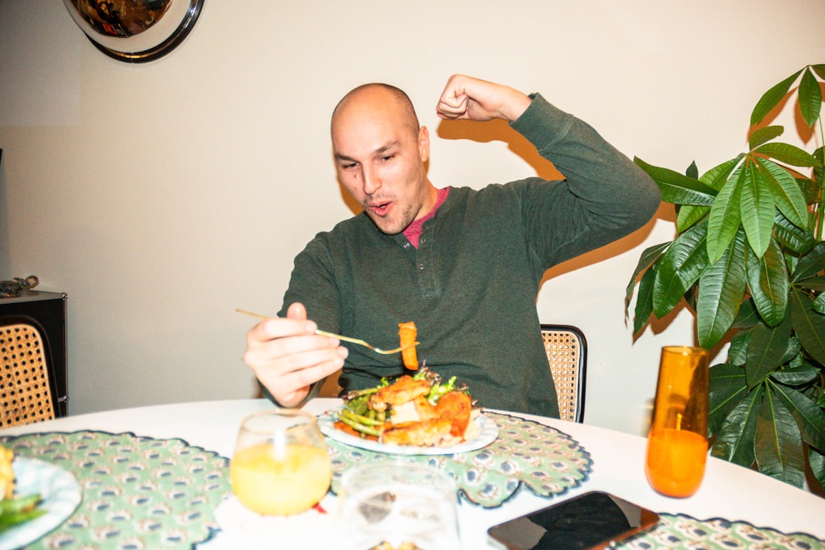 Healthy lifestyle for men's wellness and nutrition